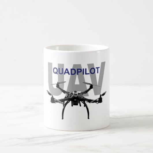 UAV Quadpilot Quadcopter Pilot Koffiemok (Center)