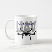 UAV Quadpilot Quadcopter Pilot Koffiemok (Links)