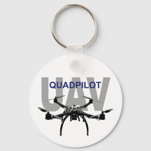 UAV Quadpilot Quadcopter Pilot Sleutelhanger