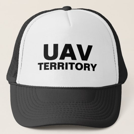 UAV Territory™ Trucker Hoed Pet (Voorkant)