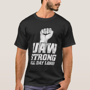 UAW Strike Red T-shirt United Auto Workers Union U