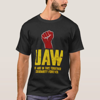 UAW Strike Red T-shirt United Auto Workers Union U