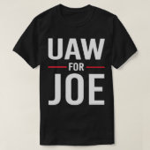 Uaw UAW voor Joe Biden T-shirt (Design voorkant)