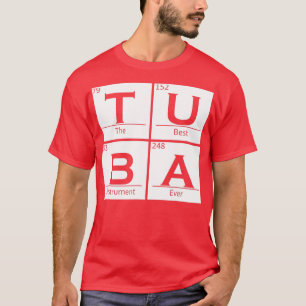 uba Chemical Elements ubist Jazz Music uba Player T-shirt