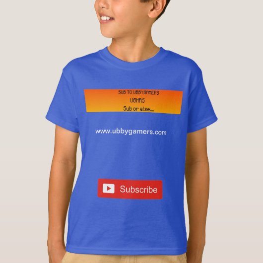 Ubby Gamers T-Shirt (Voorkant)