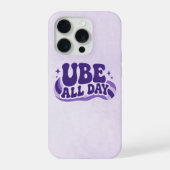 Ube All Day iPhone 15 hoesje Pro Case (Achterkant)