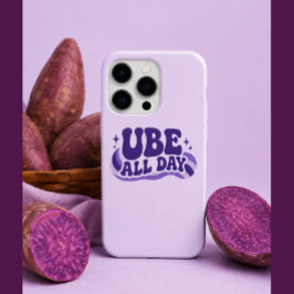 Ube All Day iPhone 15 hoesje Pro Case