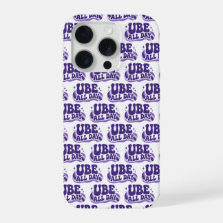 Ube All Day iPhone 15 hoesje Pro Case