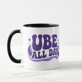 Ube de hele dag mok