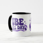 Ube de hele dag mok (Voorkant links)