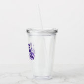 Ube de hele dag Tumbler Acryl Drinkbeker (Links)