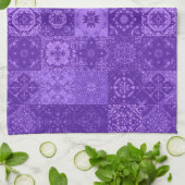 Ube Halaya Paars Theedoek (Gevouwen)