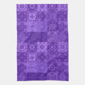 Ube Halaya Paars Theedoek (Verticaal)