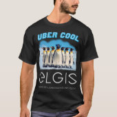 Uber Cool Penguin: Colony Standout Tee T-shirt (Voorkant)