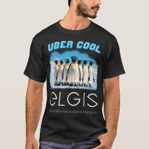 Uber Coole Pinguïn: Kolonie Uitblinkende T-shirt