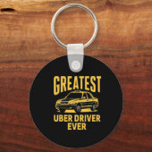 Uber Driver Ever Uber Driver Grappig 3 Sleutelhanger (Voorkant)