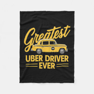 Uber Driver Ever Uber Driver Grappig Fleece Deken