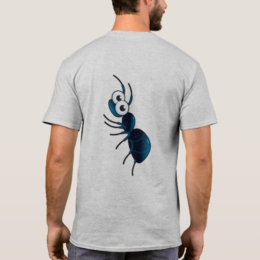 Uber Driver Shirt Comical (Achterkant)