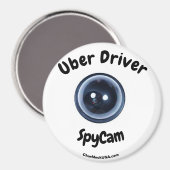 Uber Driver SpyCam grote magneet (Voorkant / Achterkant)