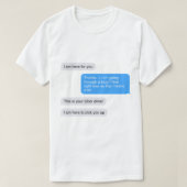Uber Driver Text T-shirt (Design voorkant)