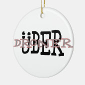 Uber Droner Keramisch Ornament (Links)