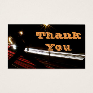 Uber Eats Bestellen Bedankt Visitekaartje