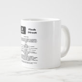 Uber Flash Direct Diretrizes Grote Koffiekop (Voorkant rechts)