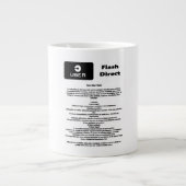 Uber Flash Direct Diretrizes Grote Koffiekop (Voorkant)