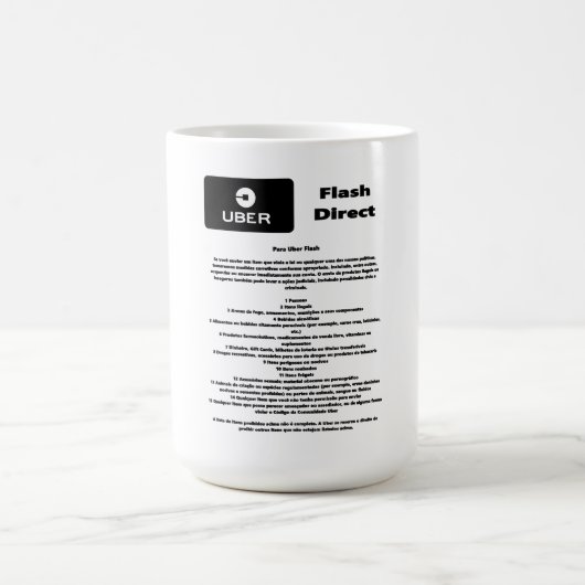 Uber Flash Direct Diretrizes Koffiemok (Center)
