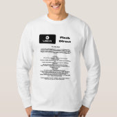 Uber Flash Direct Diretrizes T-shirt (Voorkant)