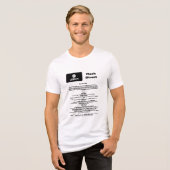 Uber Flash Direct Diretrizes Tri-Blend Shirt (Voorkant volledig)