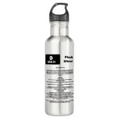 Uber Flash Direct Diretrizes Waterfles (Voorkant)