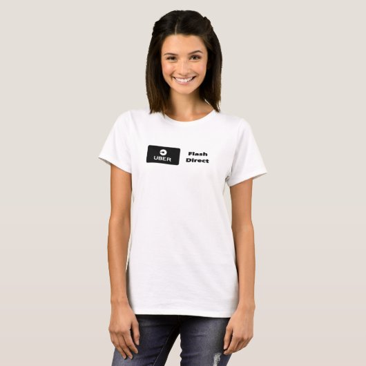 Uber Flash e Direct T-shirt (Voorkant volledig)