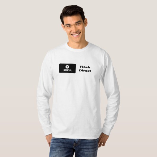 Uber Flash e Direct T-shirt (Voorkant volledig)