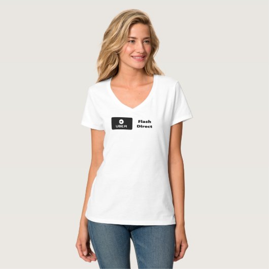 Uber Flash e Direct T-shirt (Voorkant volledig)