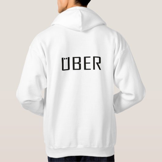 UBER GEAR VOOR UBER DRIVERS ELK WAAR! HOODIE (Achterkant)