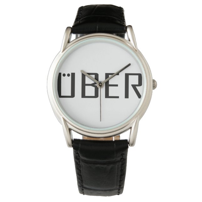 UBER GEAR VOOR UBER DRIVERS ELK WAAR! HORLOGE (Voorkant)