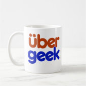Uber Geek Koffiemok (Links)
