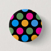 Uber Polka Ronde Button 3,2 Cm (Voorkant)