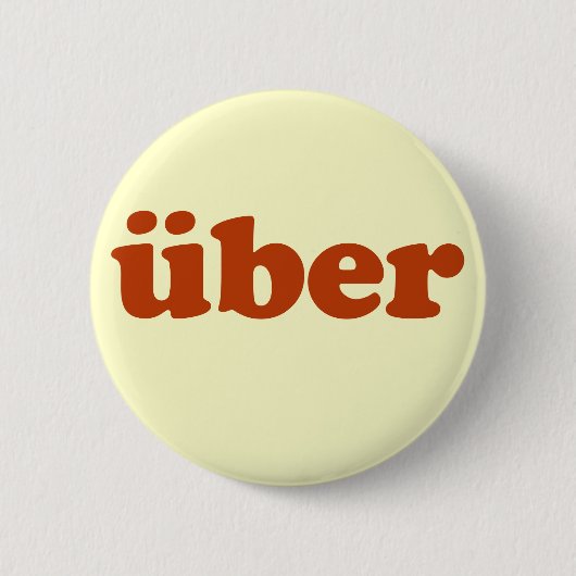 Uber Ronde Button 5,7 Cm (Voorkant)