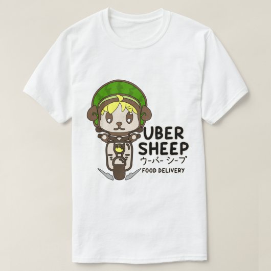 Uber Sheep Logo T-shirt (Design voorkant)