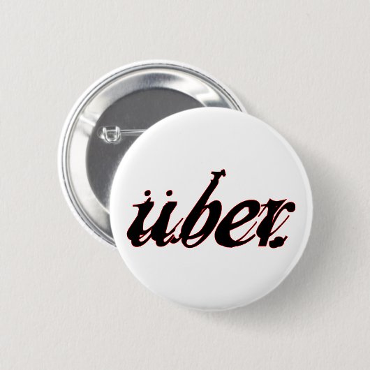 UberButton Ronde Button 5,7 Cm (Voorkant /achterkant)
