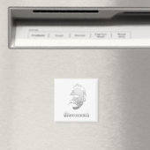 Übermensch – Friedrich Nietzsche Beste Duitse Filo Magneet (Insitu (Vaatwasser))