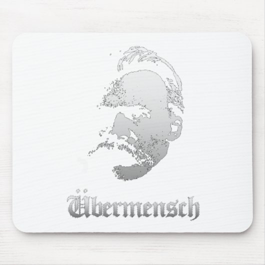 Übermensch – Friedrich Nietzsche Beste Duitse Filo Muismat (Voorkant)