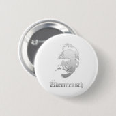 Übermensch – Friedrich Nietzsche Beste Duitse Filo Ronde Button 5,7 Cm (Voorkant /achterkant)