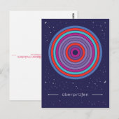 überprüfen briefkaart (Voorkant / Achterkant)