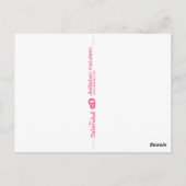 überprüfen briefkaart (Achterkant)