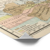 Ubersicht der Erde - Overzicht van de Earth Map (Hoek)