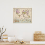 Ubersicht der Erde - Overzicht van de Earth Map (Keuken)