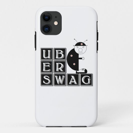 Uberswag ladybird Bernie Case-Mate iPhone Case (Achterkant)